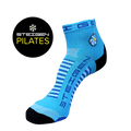 Pilates Socks Breezy Blue ¼ Length