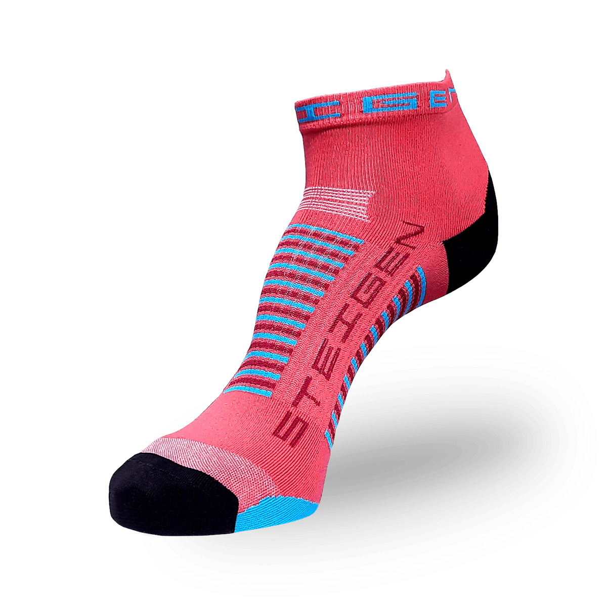 Coral Running Socks ¼ Length