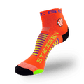 Goldfish Orange Running Socks ¼ Length