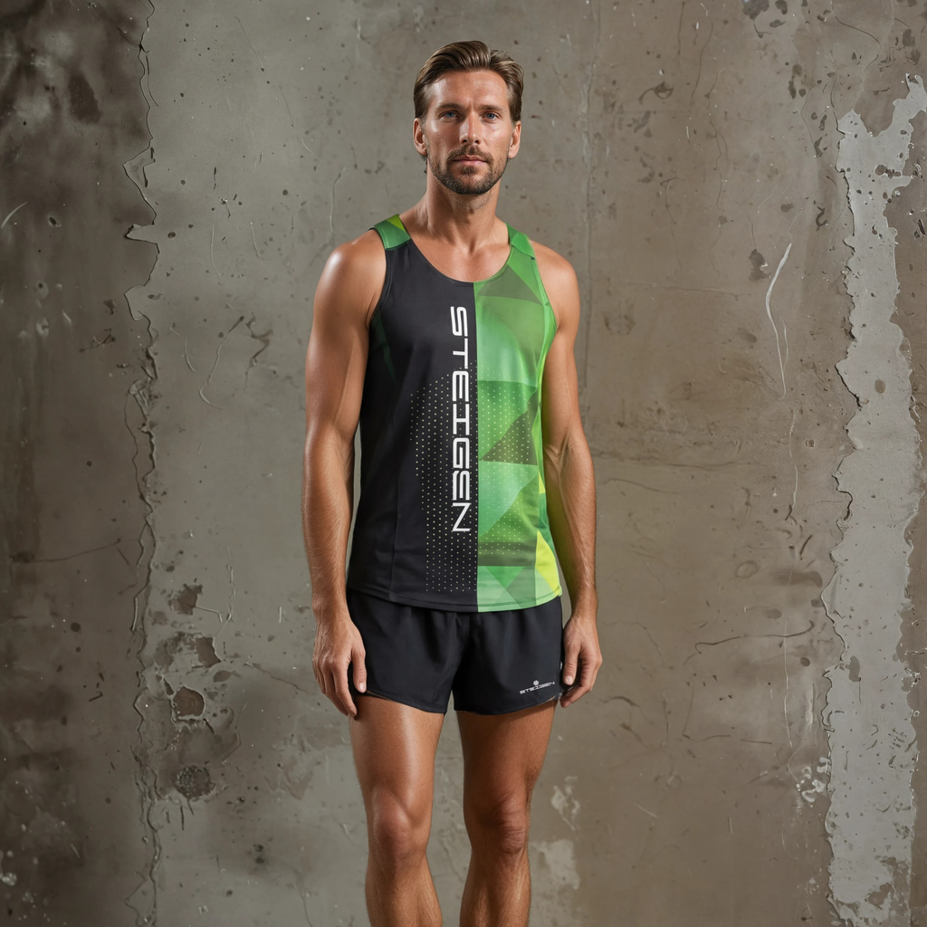Green Machine K2Pro Running Singlet – Men’s