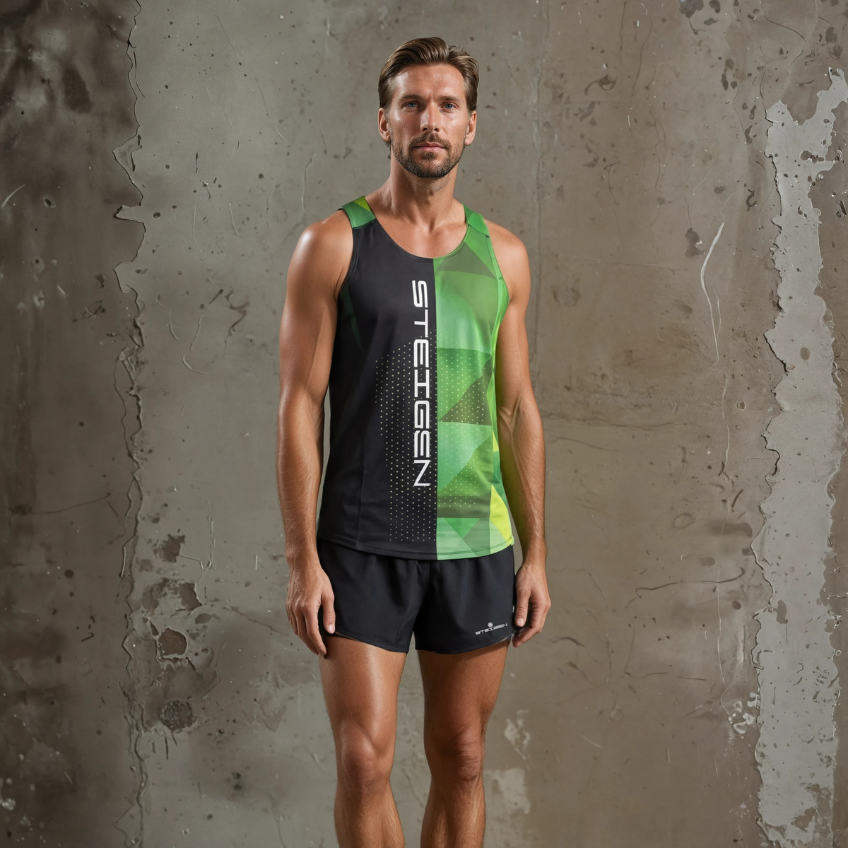 Green Machine K2Pro Running Singlet – Men’s