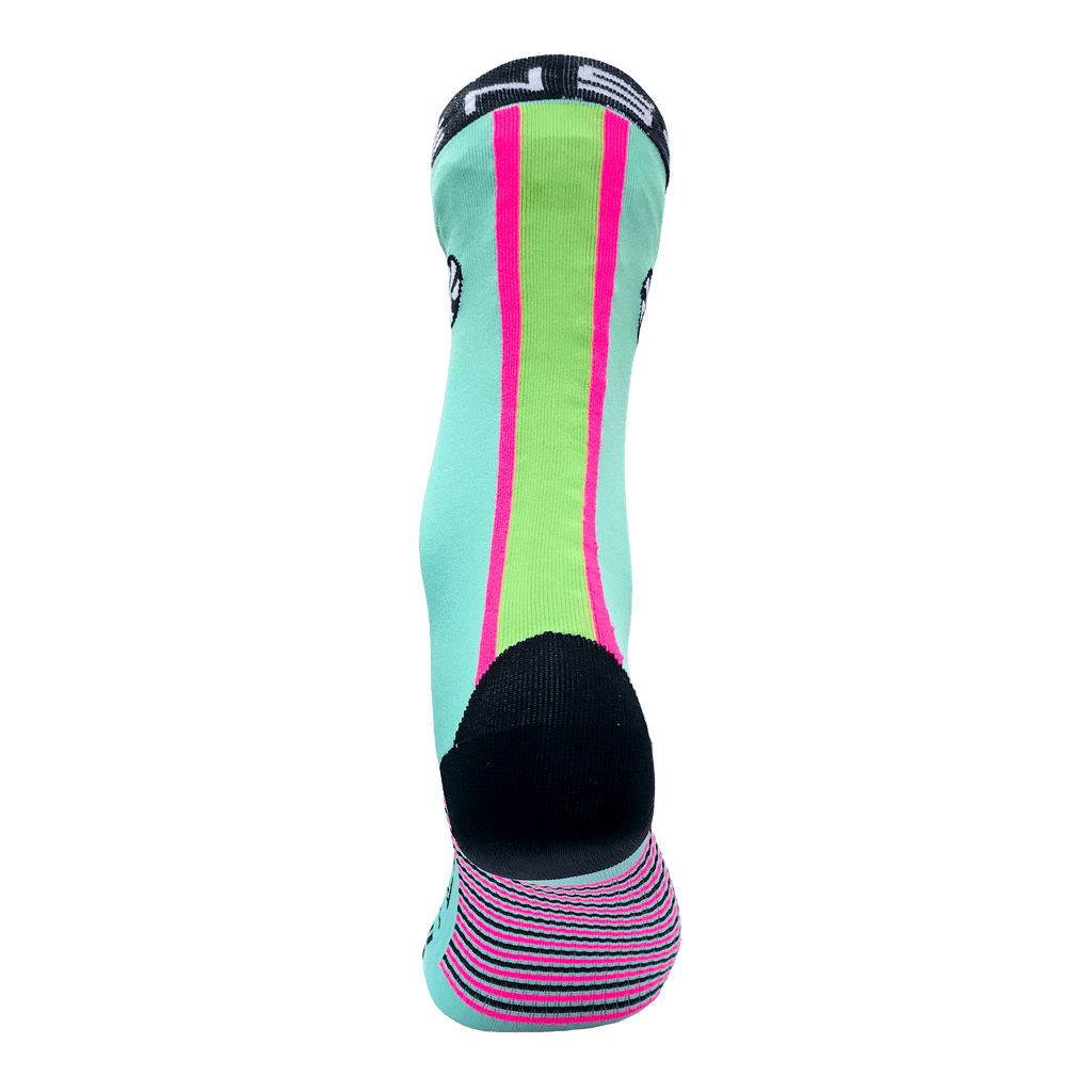 Licorice AllSorts Running Socks ¾ Length