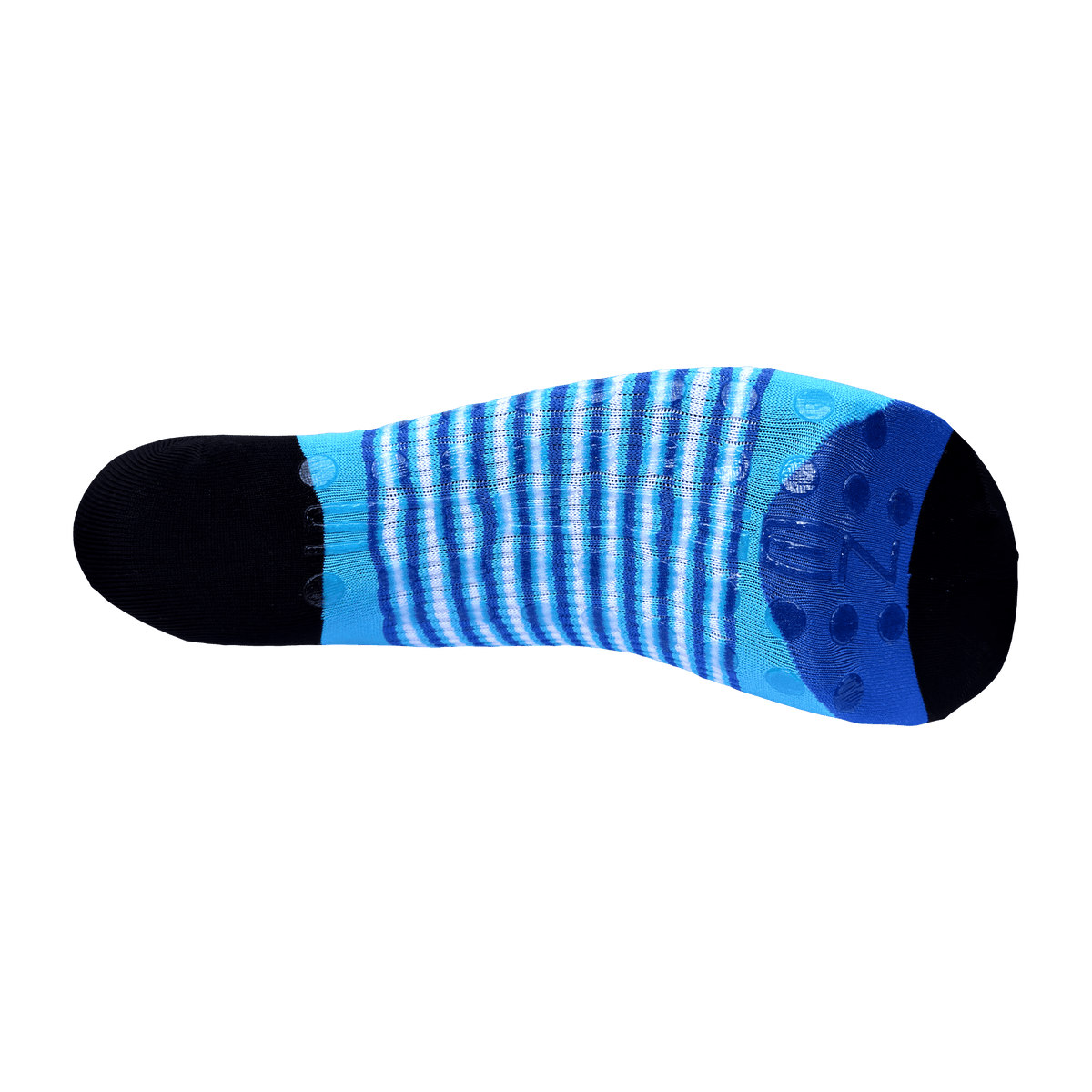 Pilates Socks Breezy Blue ¼ Length
