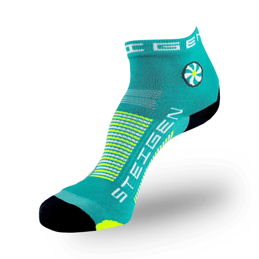 Seaside Running Socks ¼ Length