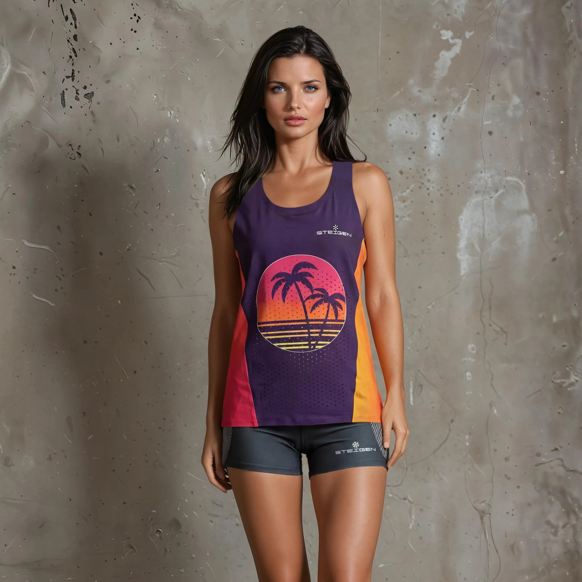 The Sunset Steigen K2Pro Running Singlet – Women’s