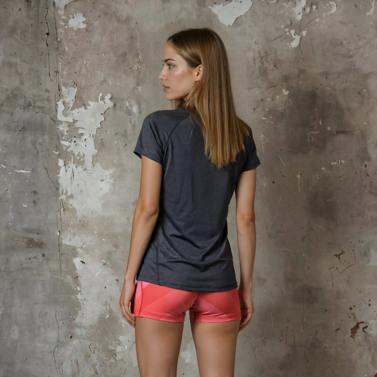 Women’s Steigen Black Logo T-Shirt
