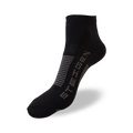 Kids School Black Socks ¼ Length