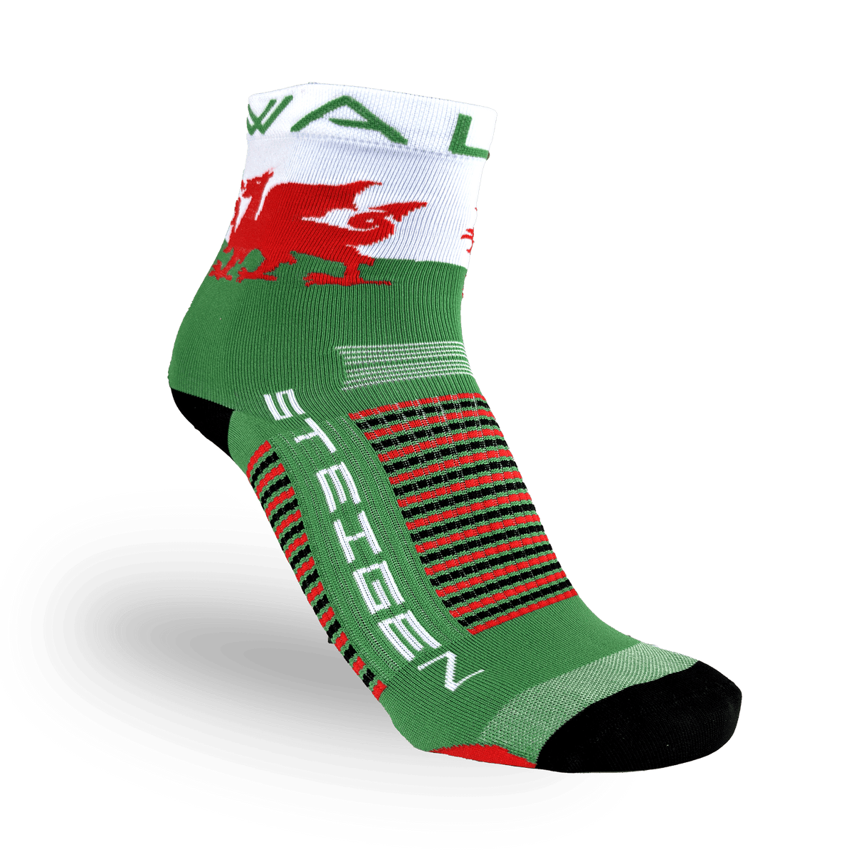 Wales Running Socks ½ Length