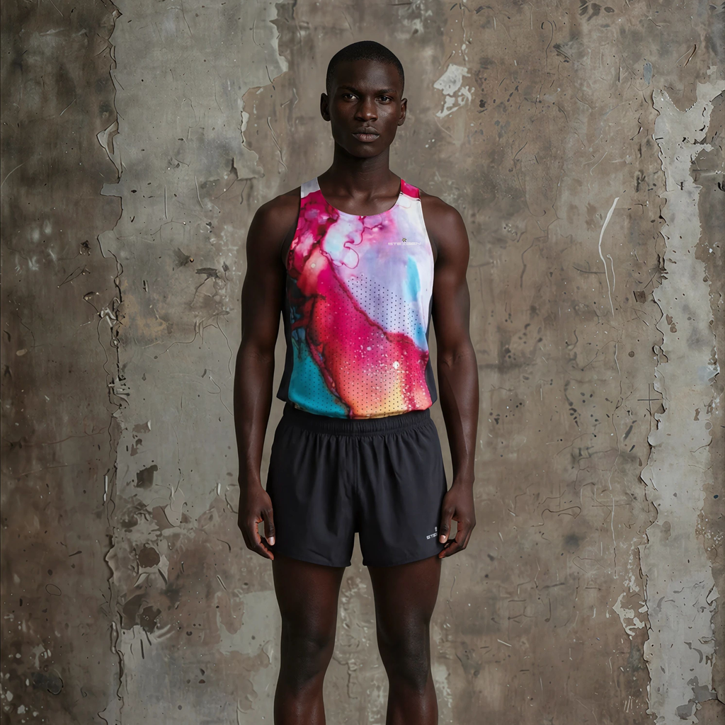 The Watercolour K2Pro Running Singlet – Men’s