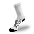 Plain White Running Socks ¾ Length